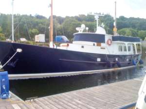 De Vries Steel Trawler Yacht AURIGA