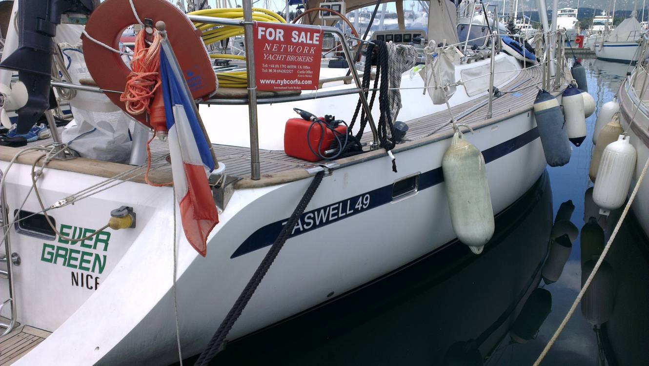 Taswell 49 CC for sale with Network Yacht Brokers Corfu