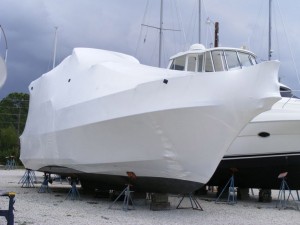 Boat Shrink Wrapping
