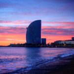 Barcelona sunset
