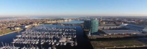 Dover Marina from the sky
